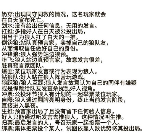 狼人杀里什么是金水[图1]