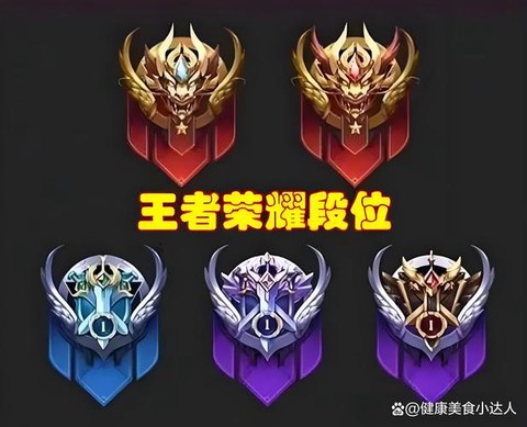 王者荣耀有些什么段位