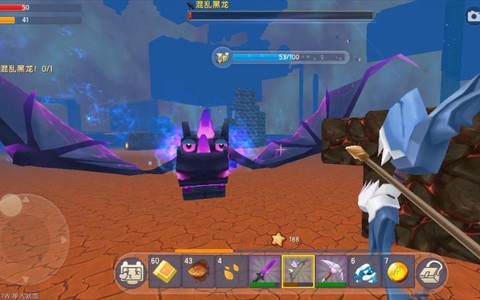 迷你世界如何召唤黑龙